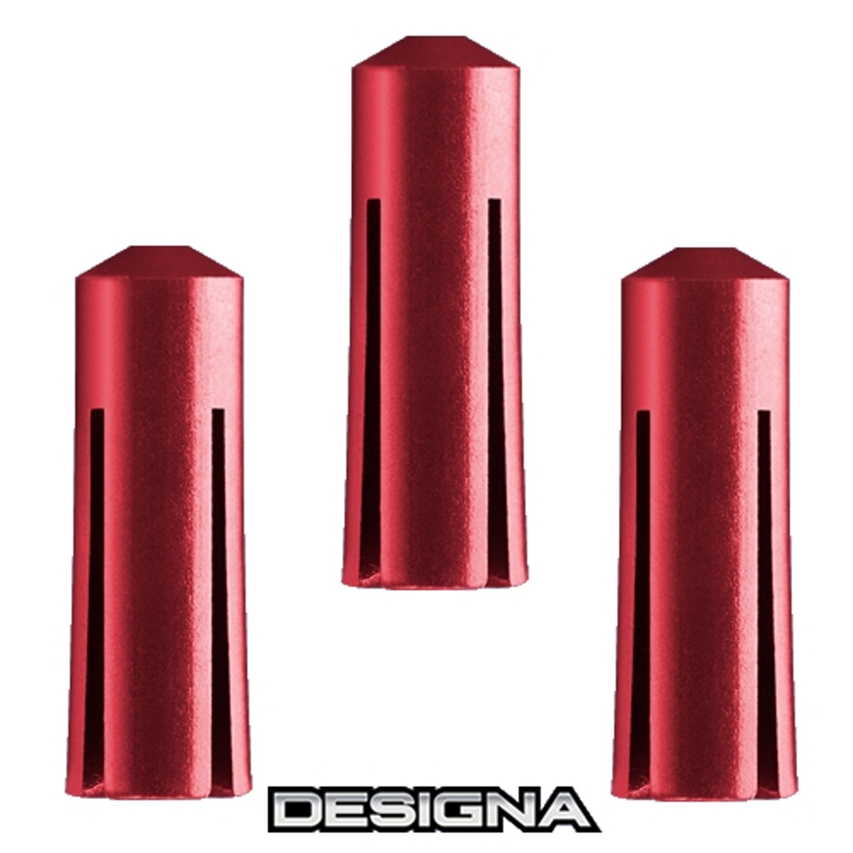 Designa Flight Protectors Color - red
