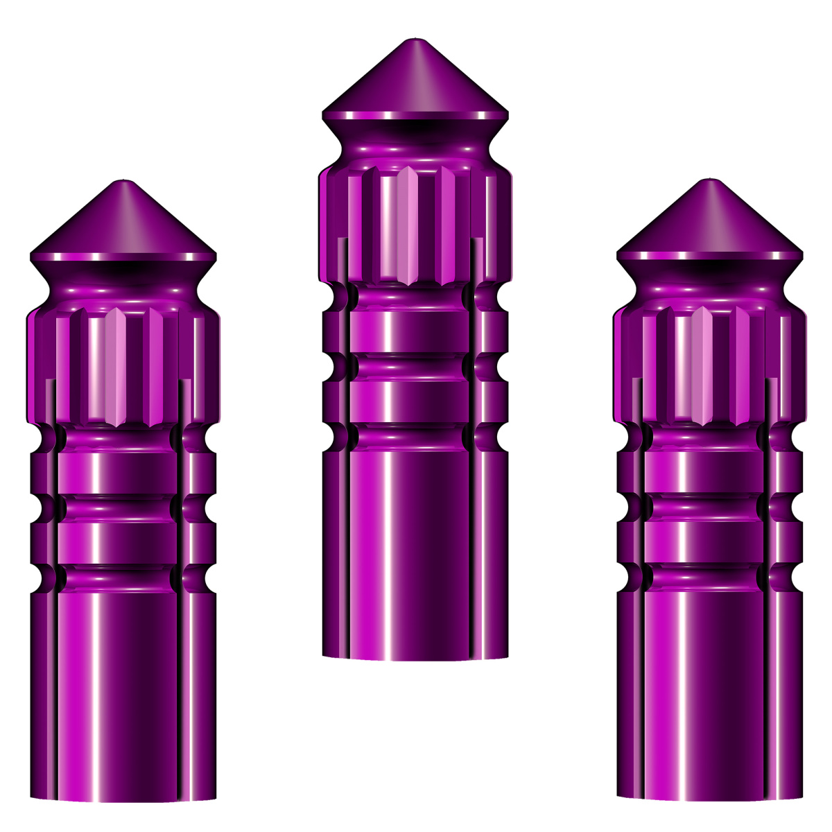 Mission F-Protect Flight Protectors - purple