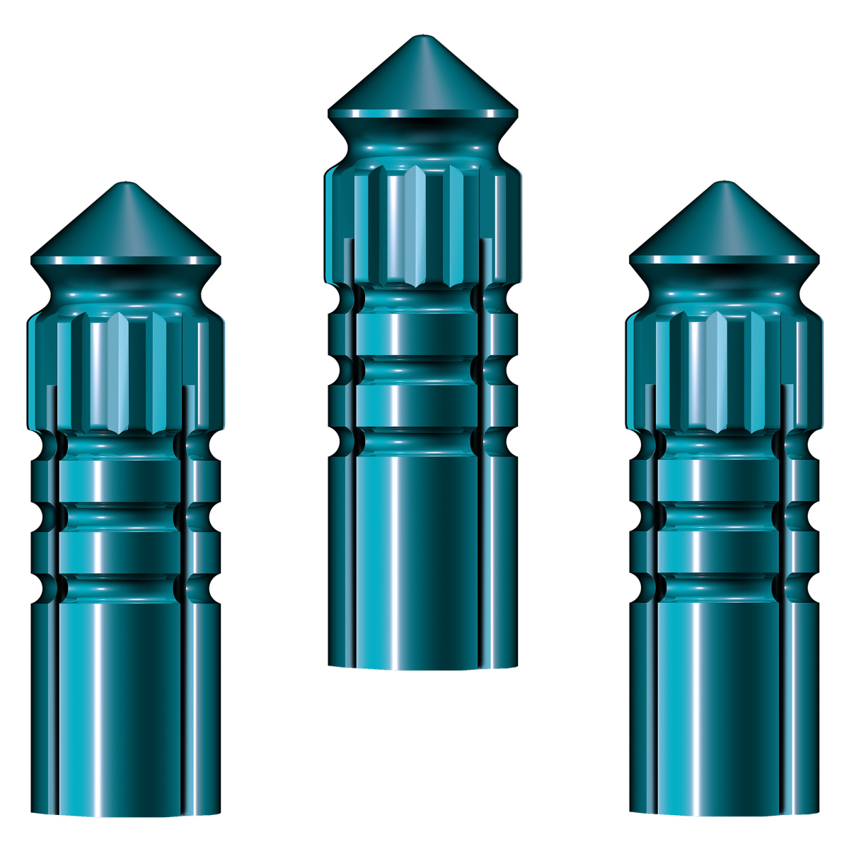 Mission F-Protect Flight Protectors - aqua