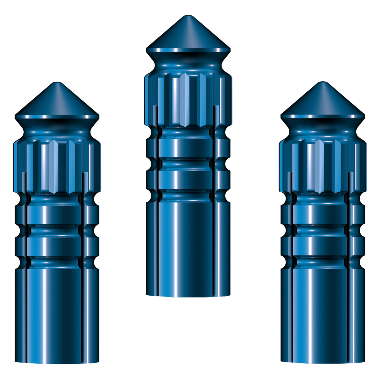 Mission F-Protect Flight Protectors - dark blue