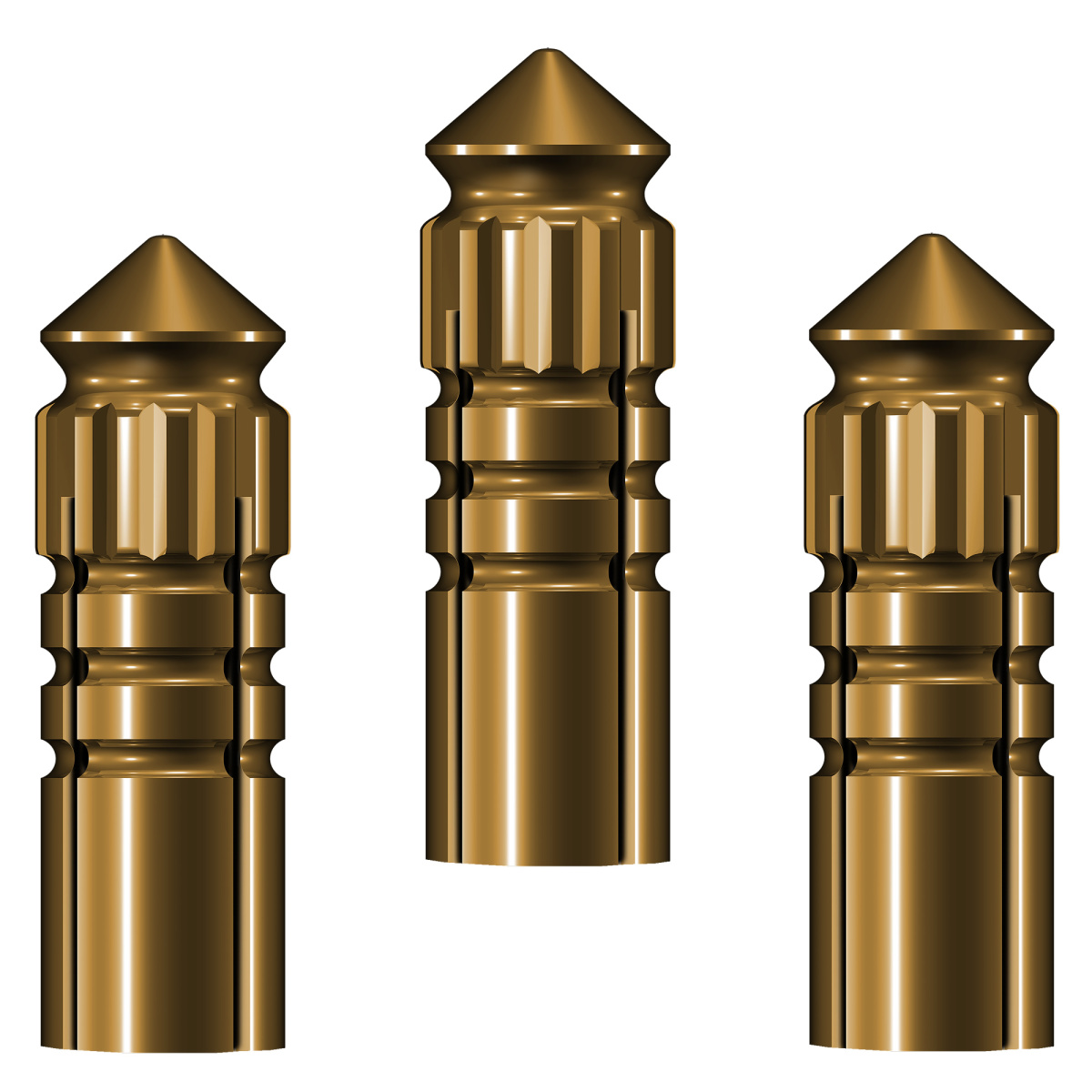 Mission F-Protect Flight Protectors - gold