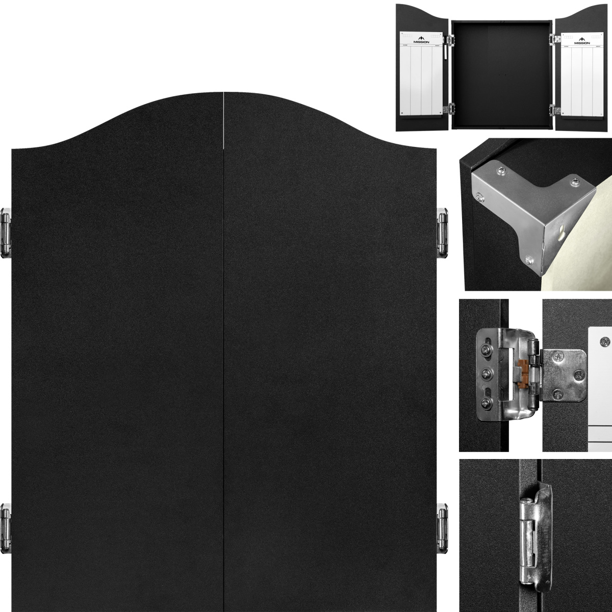 Mission Kabinet Deluxe - Plain Black