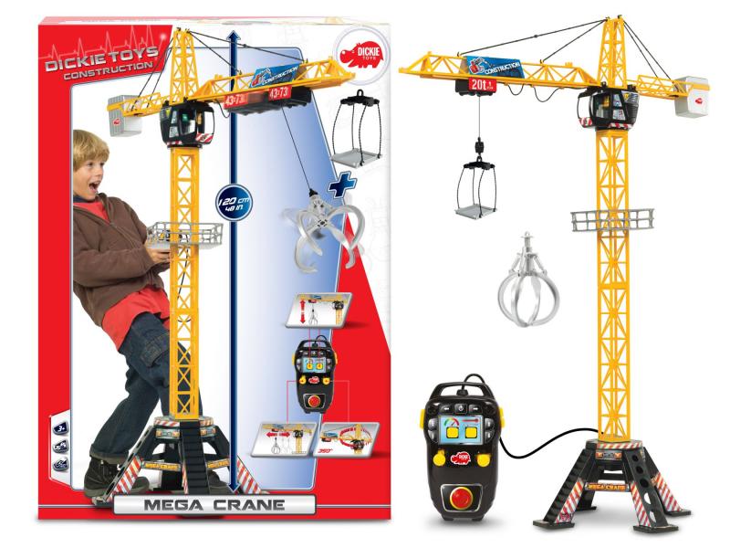 Dickie Jeřáb Mega Crane 120 cm - kabel