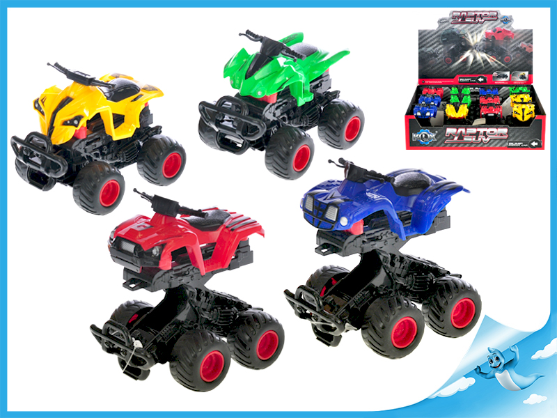 Mikro trading Čtyřkolka velká kola - 11 cm