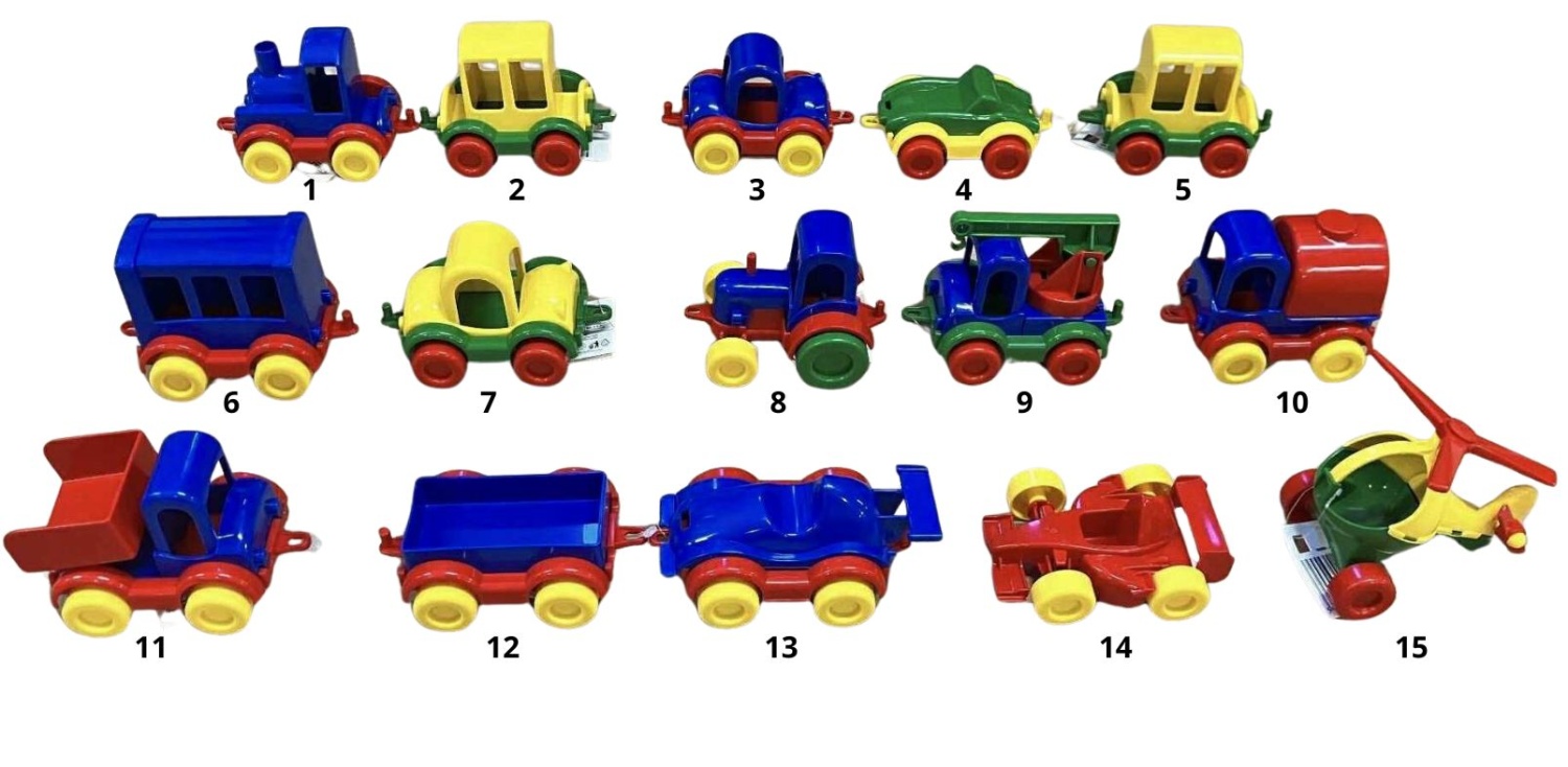 WADER Auto Kid Cars mini - 10 cm