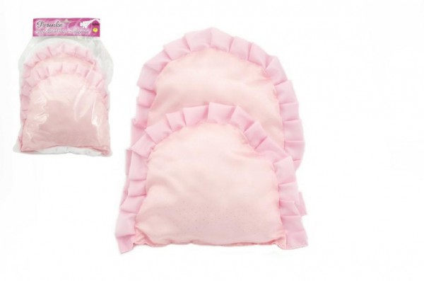 Teddies Peřinka s polštářkem - plymo pro panenky