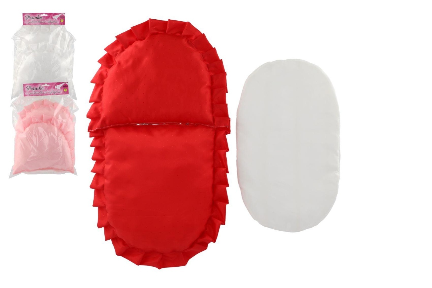 Teddies Peřinka s polštářkem - plymo pro panenky