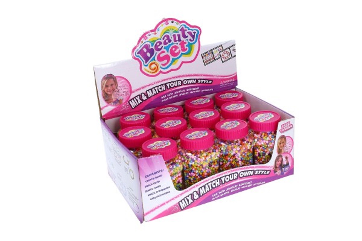 Wiky Korálky plastové barevné