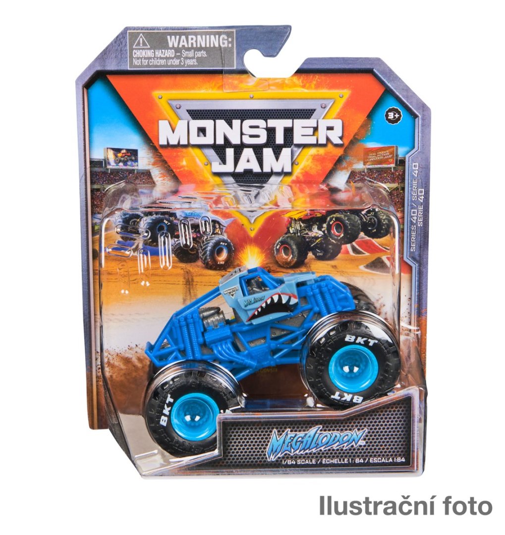 Spin Master Monster Jam - Sběratelský kovový model auta Monster Truck