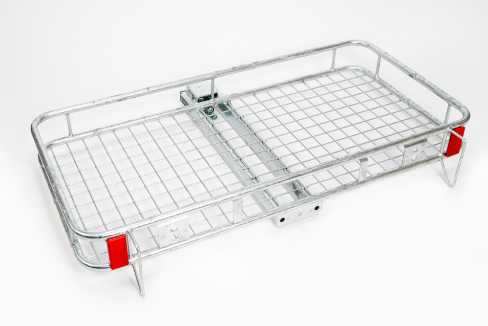 LKV Lomnice Nosič na auto STANDARD s ohrádkou - zinek - 60 x 100