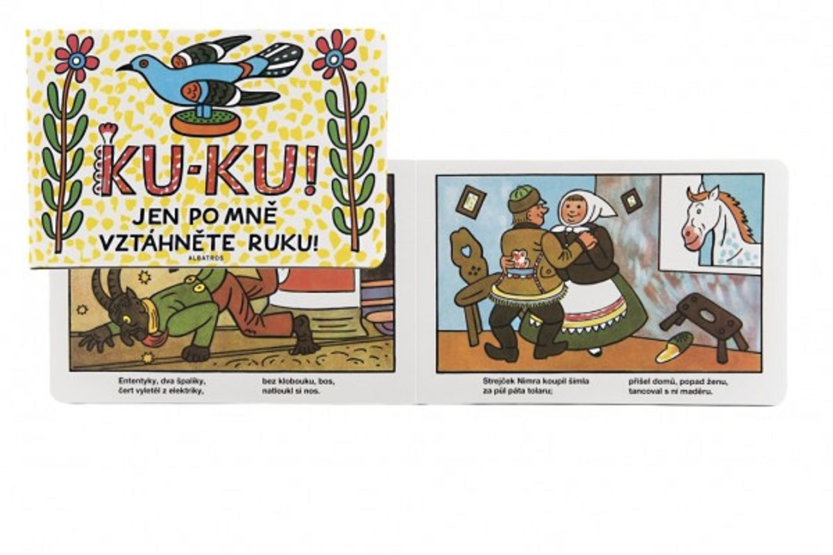 Albatros Knížka Ku-ku jen po mně vztáhněte ruku