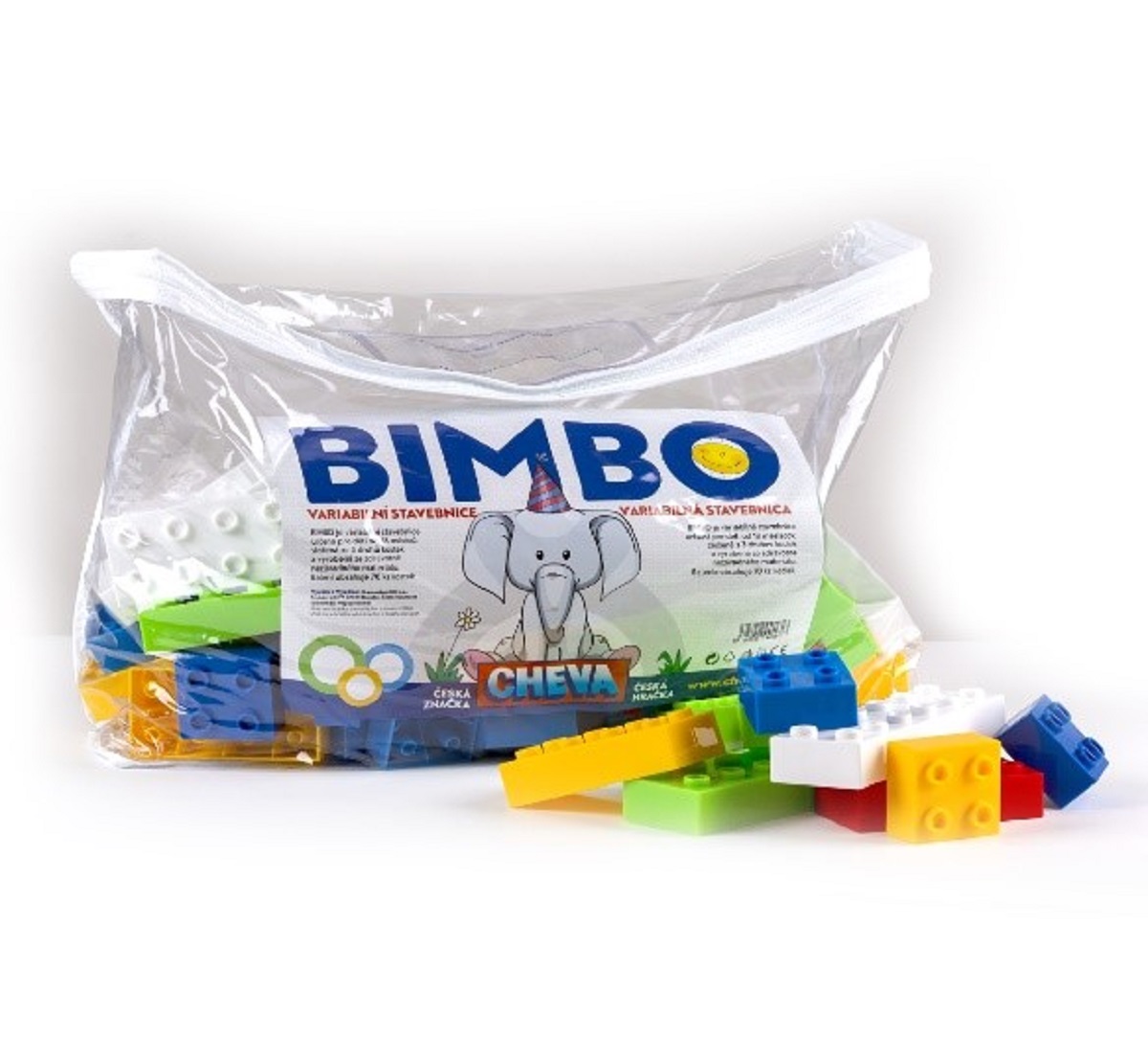 Cheva Stavebnice Cheva - Kostky BIMBO 70