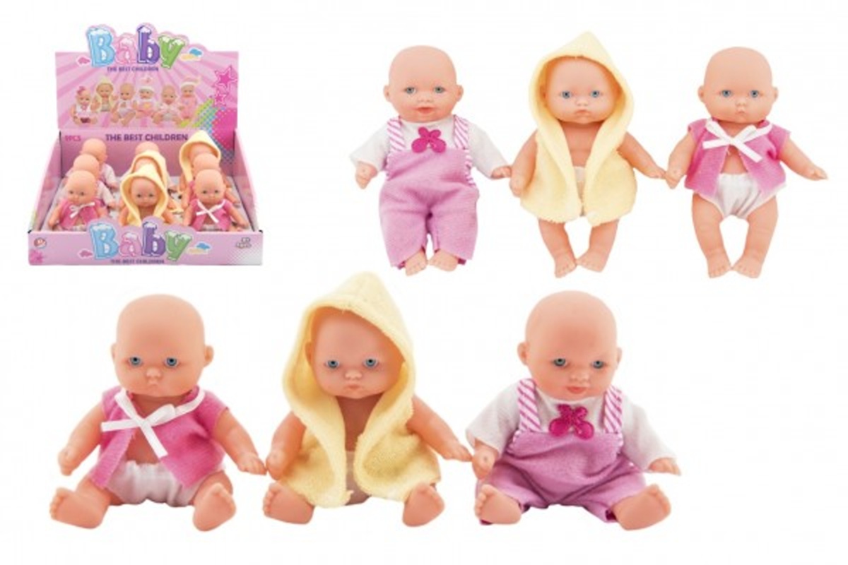 Teddies Miminko panenka - 12 cm