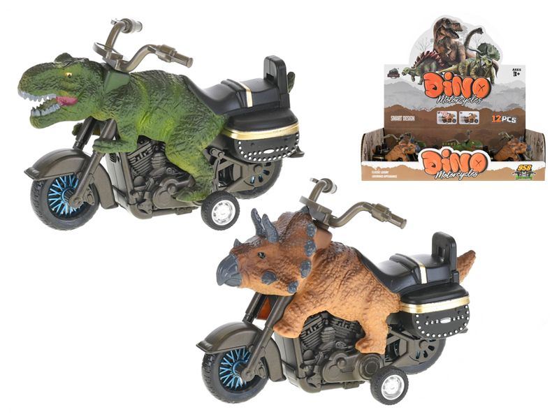 Mikro trading Motorka dinosaurus - 11 cm