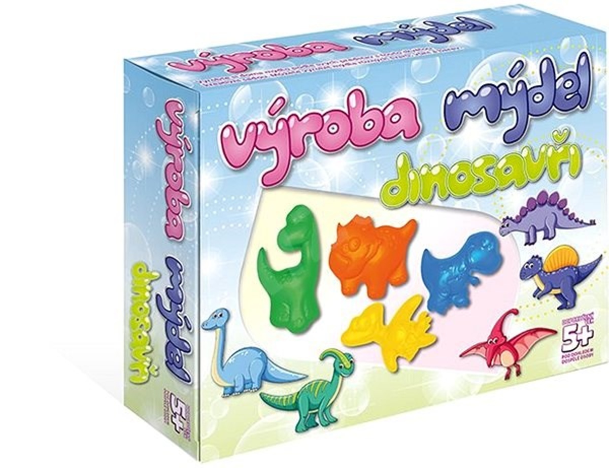 Pexi Výroba mýdel - Dinosauři
