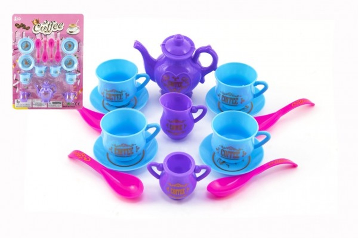 Teddies Nádobí - Kávová a čajová sada - 15 ks