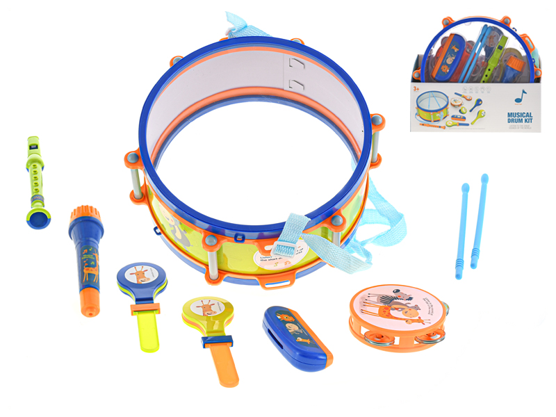 Mikro trading Sada hudebních nástrojů s paličkami - 7 ks