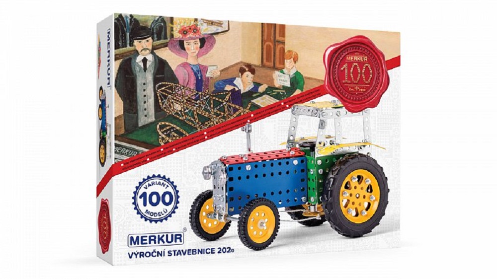 Merkur Stavebnice Merkur - Výroční stavebnice - 100 modelů