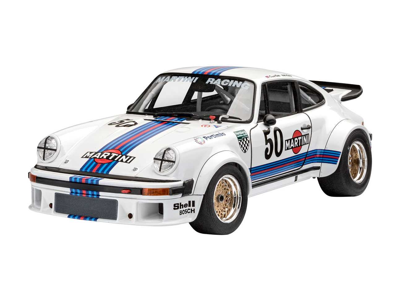 Revell Plastikový model závodního auta Porsche 934 RSR "Martini"