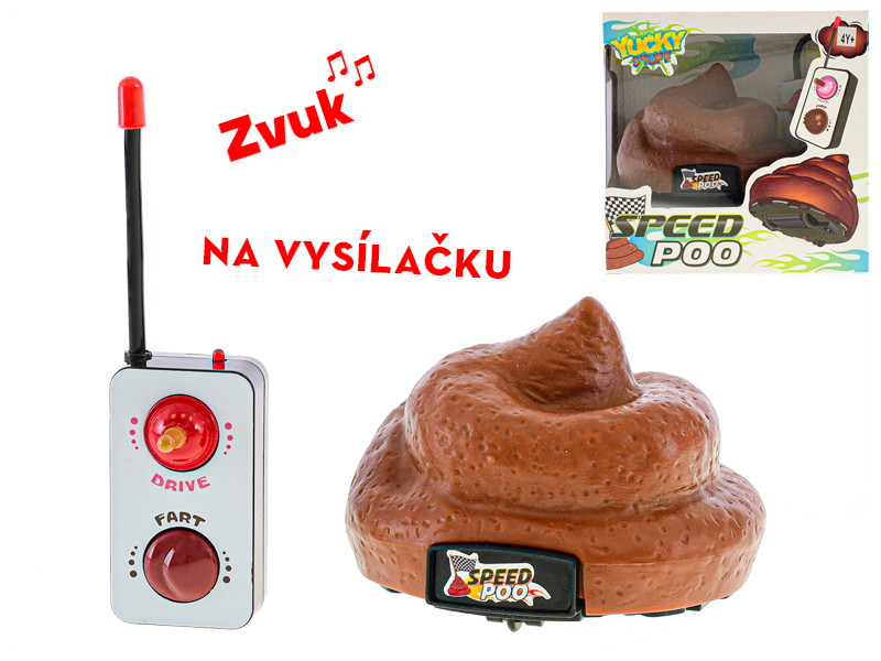 Mikro trading RC Lejno prdící - 8 cm