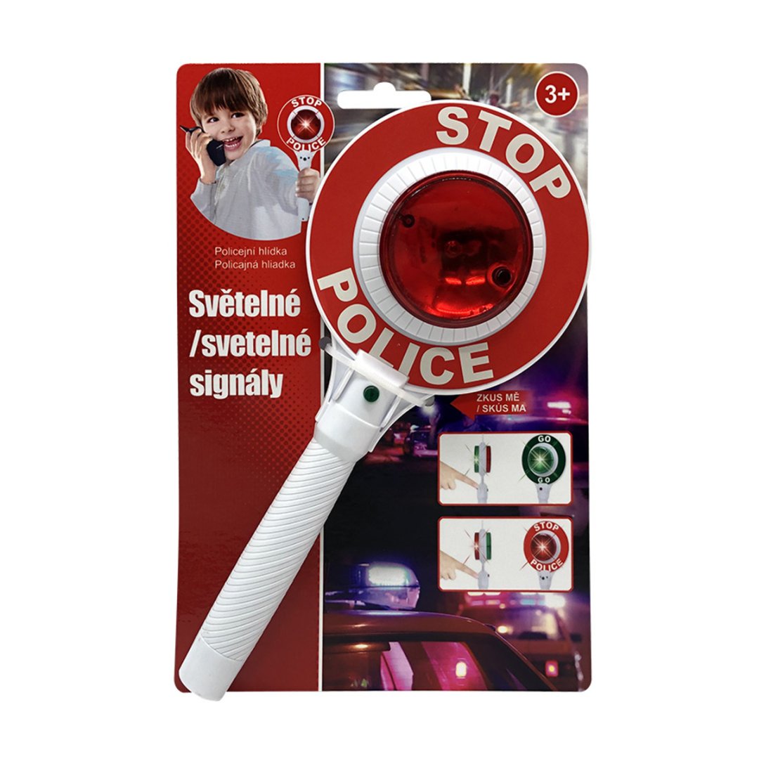 Sparkys Policejní plácačka STOP / GO