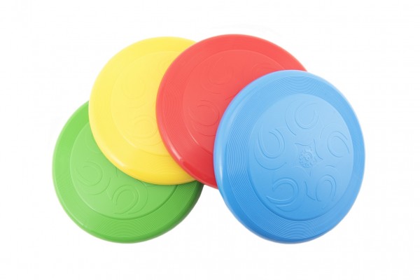 Teddies Létající talíř Frisbee - 23 cm - 4 barvy