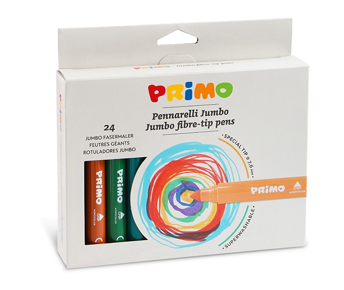PRIMO Fixy JUMBO - 24 barev