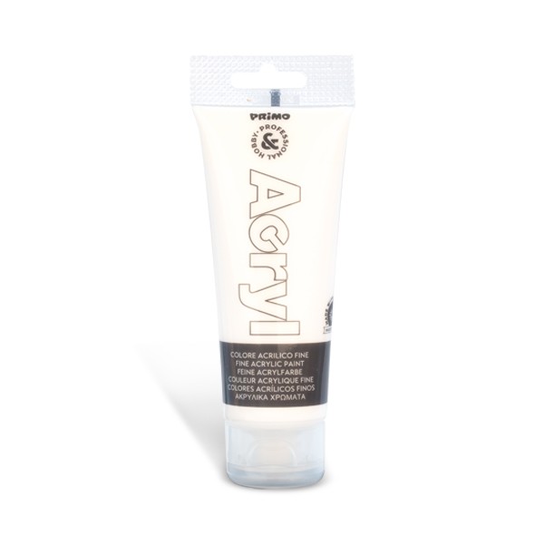 PRIMO Akrylová barva - 75 ml - bílá