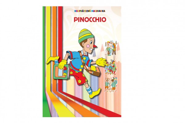 Teddies Rozpravková Omaľovanka - Pinocchio - SK verzia
