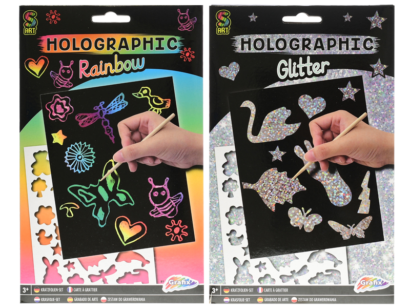 Mikro trading Vyškrabávací obrázky A5 - 2 druhy